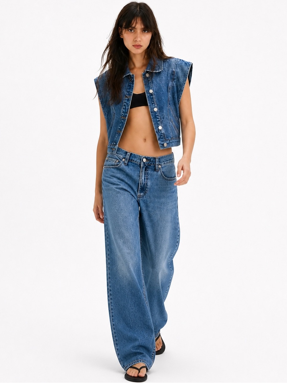 Levi's Baggy Dad Women's Jeans 27x32 "Own It Stone" Medium Blue Wash NWT
